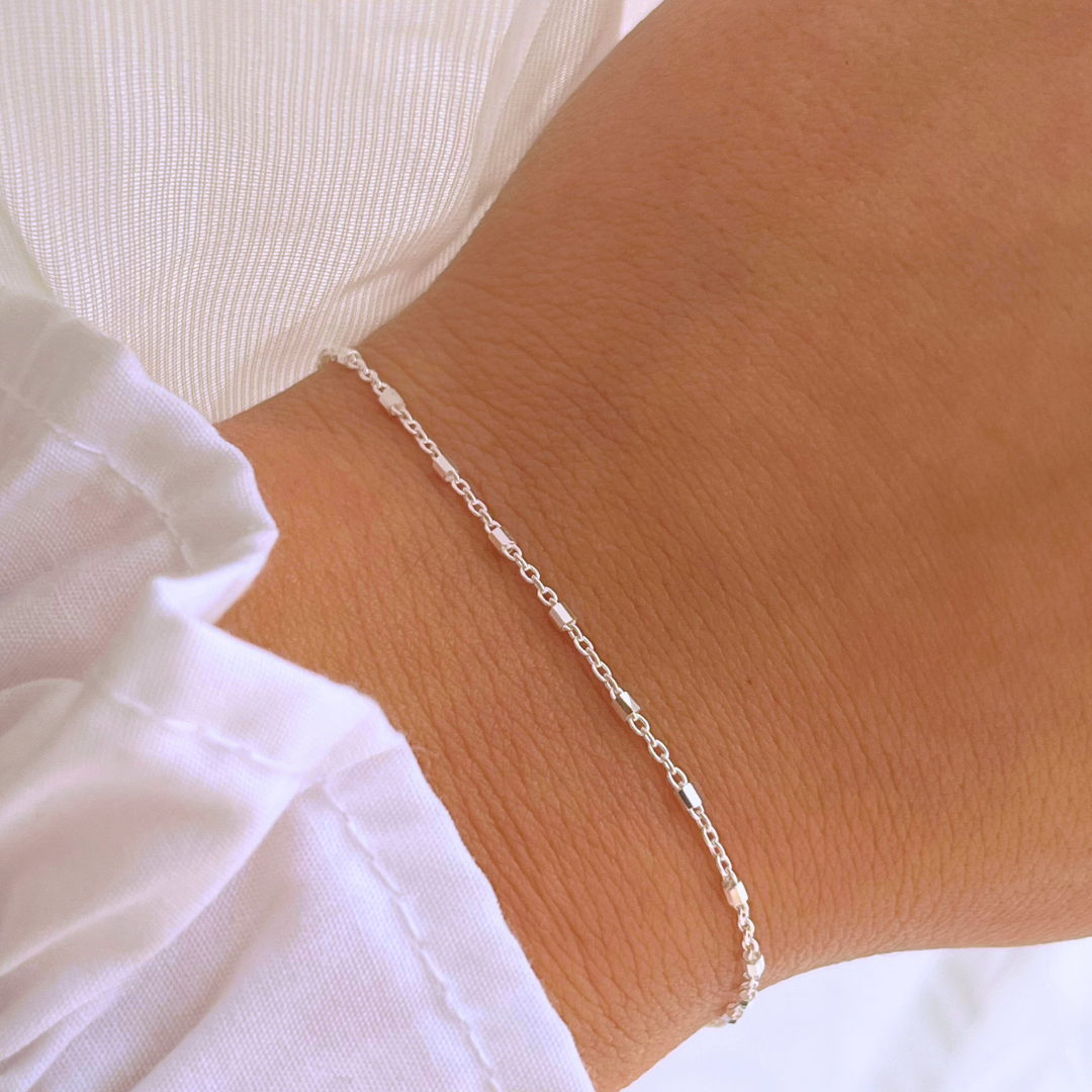 PULSERA TRADICIONAL CON HEXÁGONOS