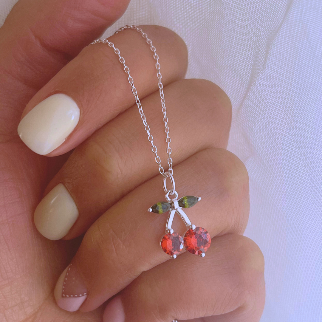 COLLAR CEREZAS CIRCONES