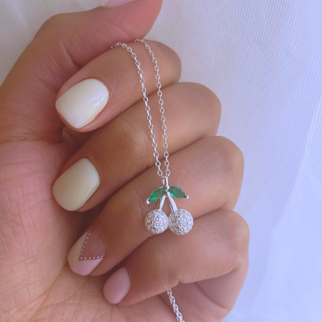 COLLAR CEREZAS CIRCONES