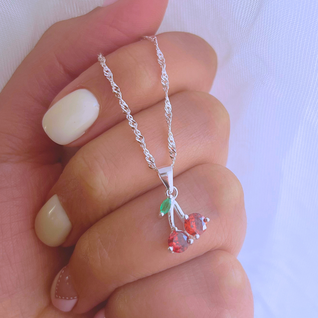 COLLAR CEREZAS CIRCONES
