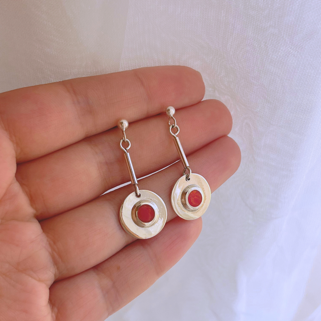 AROS CÍRCULO PIEDRA JADE