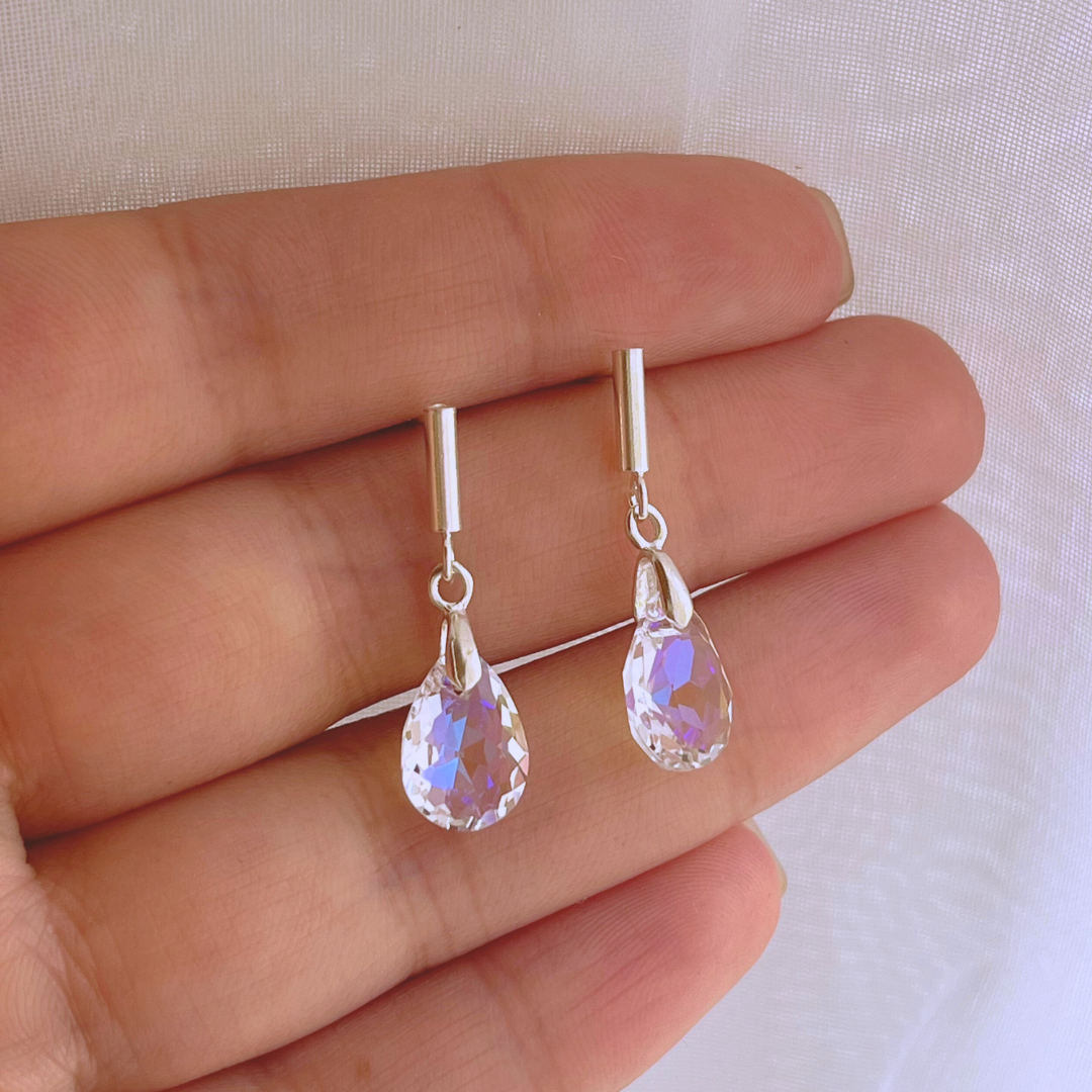 AROS PALITO Y GOTA CRISTAL