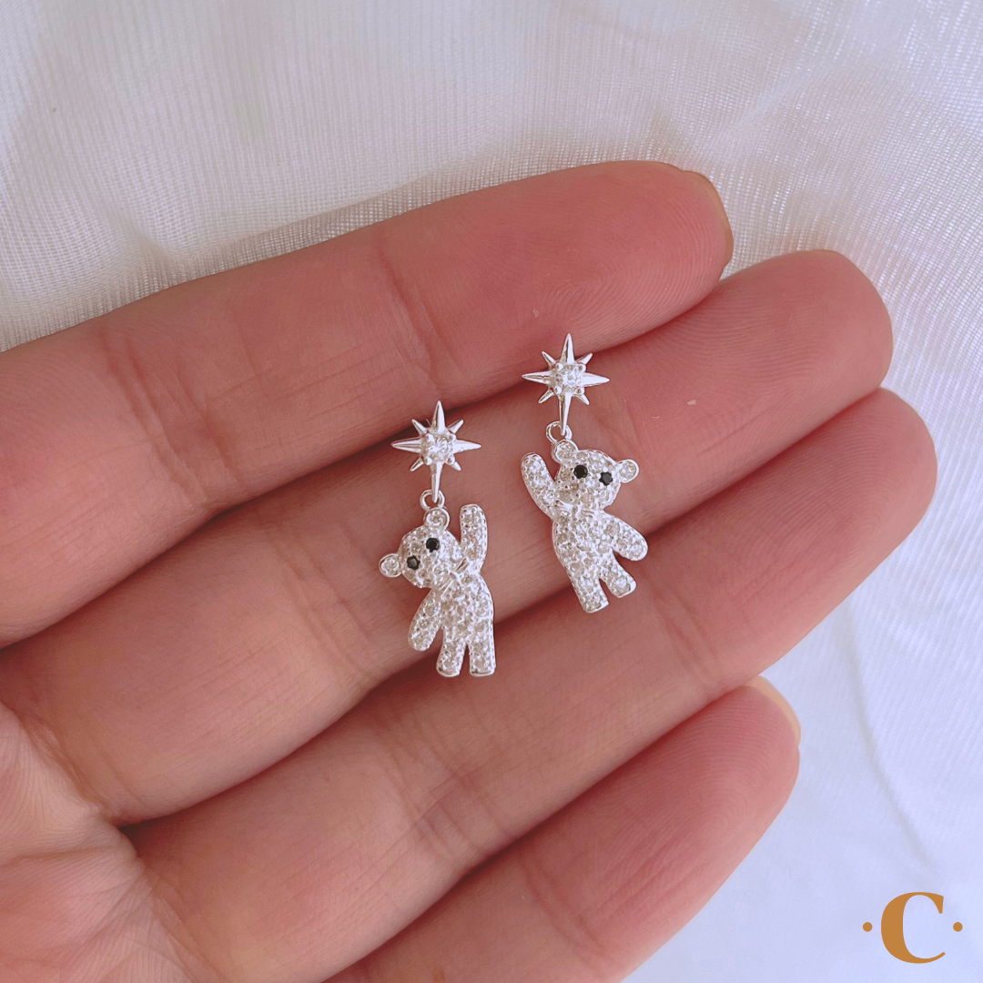 AROS ESTRELLA Y OSITO CIRCONES