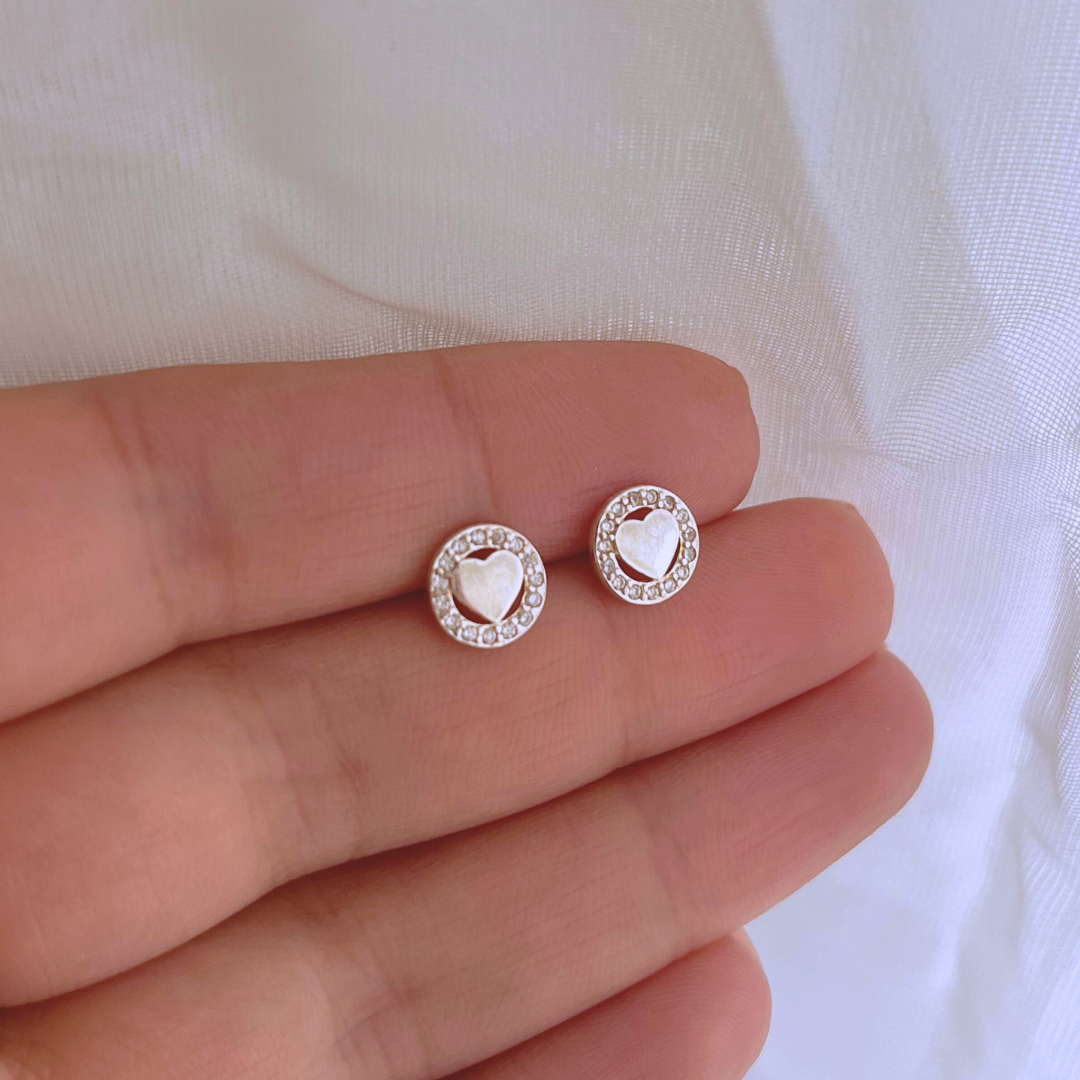 AROS CORAZÓN Y CIRCONES