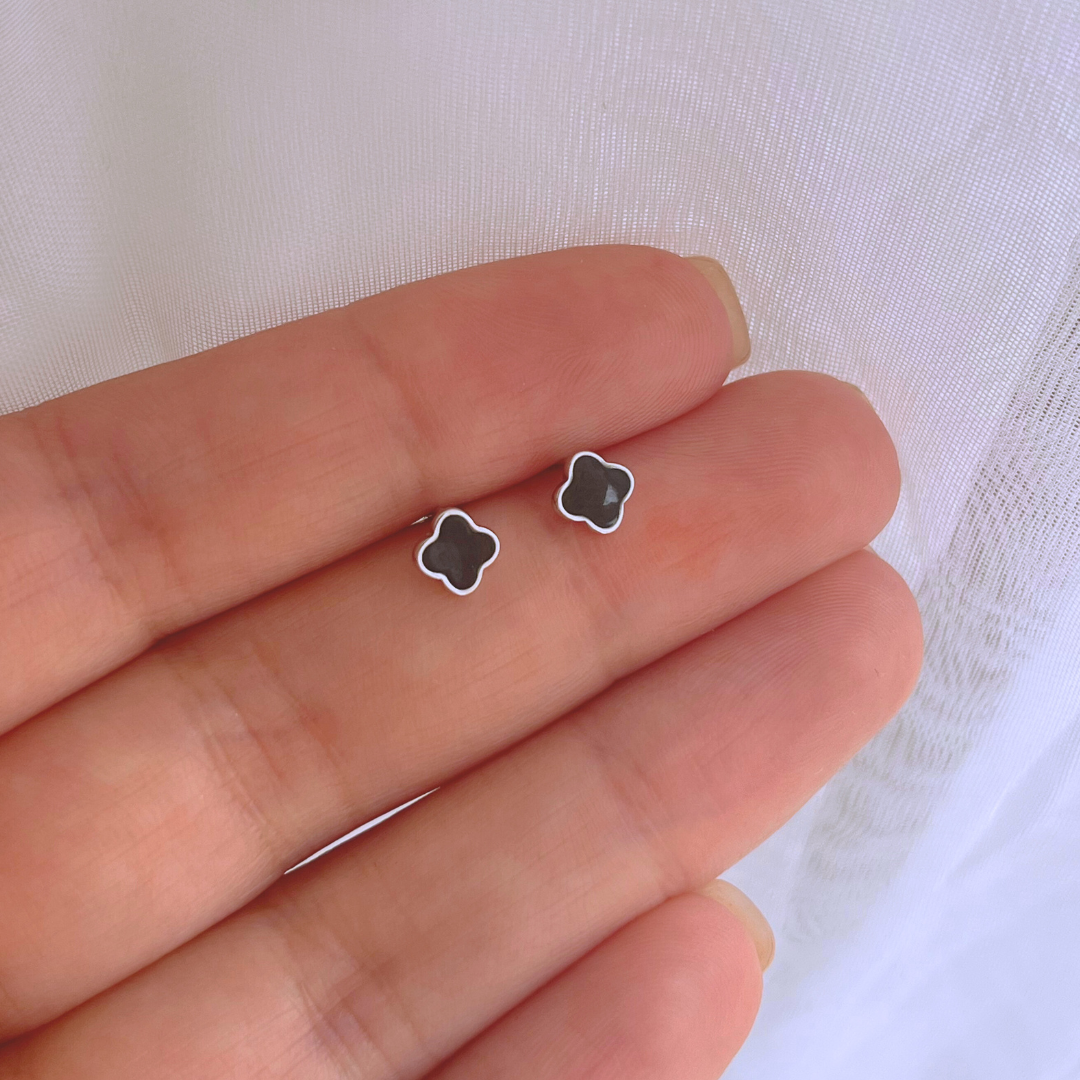 AROS MINI TRÉBOL ONIX