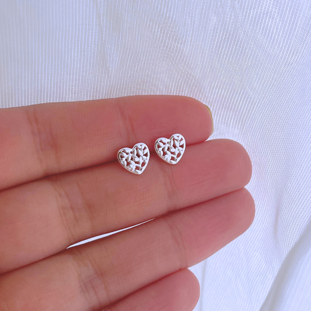 AROS CORAZÓN ESPIGA