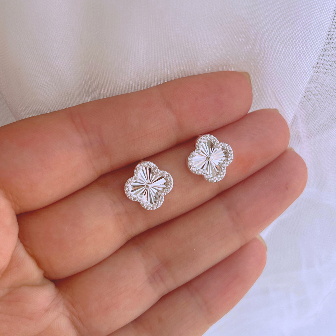 AROS TRÉBOL DE LA SUERTE CIRCONES