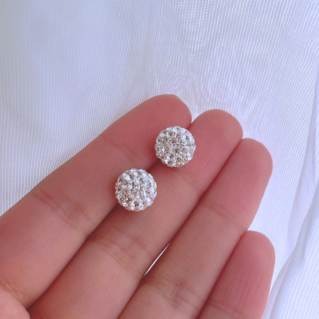 AROS STRASS 10 MM