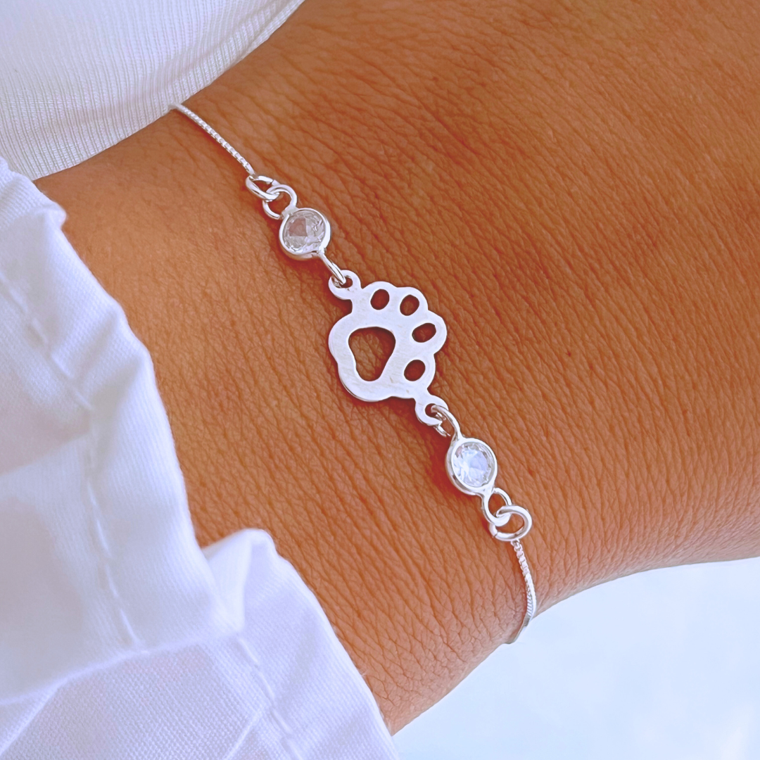 PULSERA PATITA CIRCONES