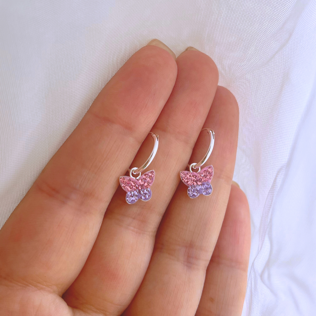 ARGOLLAS MARIPOSAS STRASS