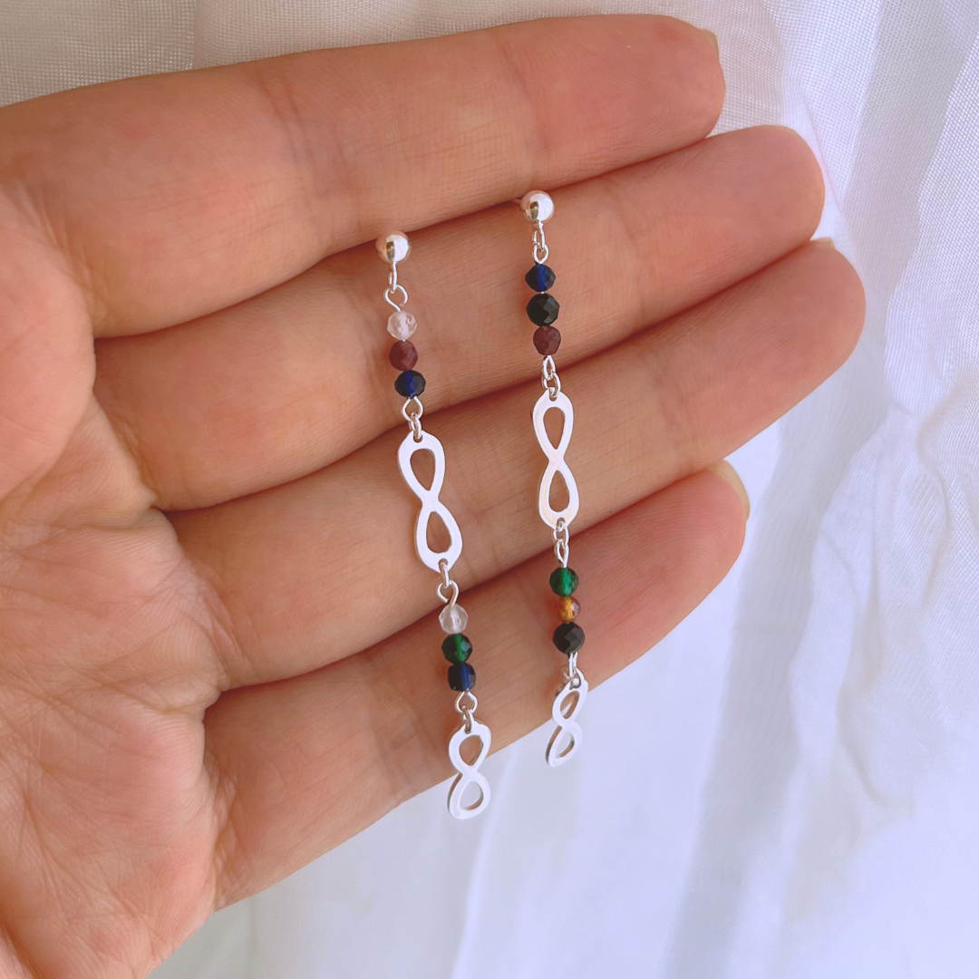 AROS CRISTALES MULTICOLOR E INFINITOS