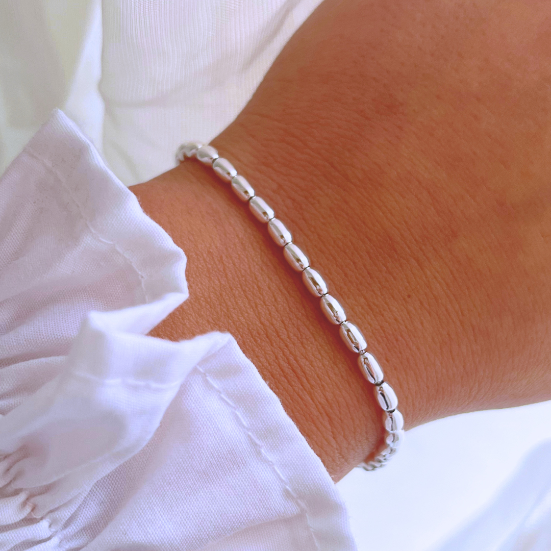 PULSERA ÓVALOS _ 18+3 CM