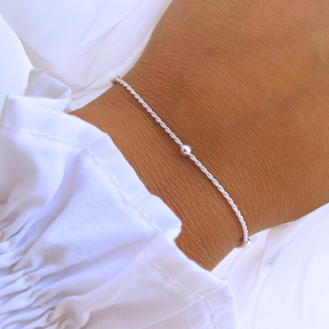 PULSERA TURBILLÓN ESFERAS