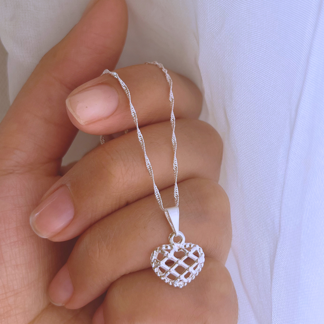 COLLAR CORAZÓN DISEÑO