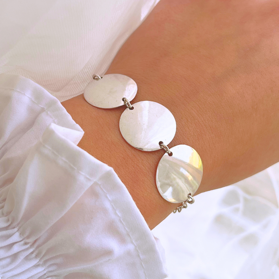 PULSERA CÍRCULOS LISOS