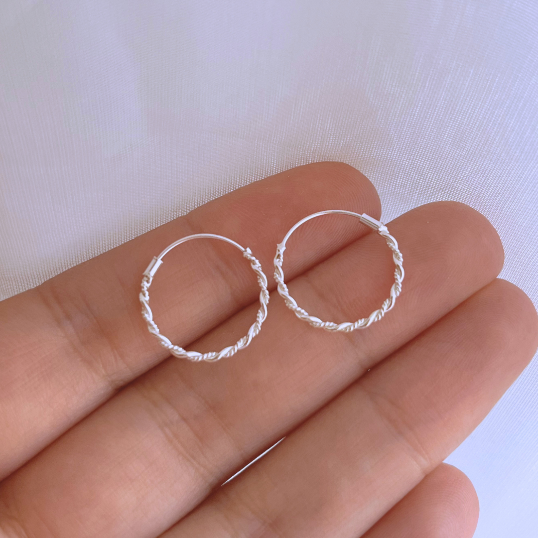 ARGOLLAS TRENZADAS 16 MM