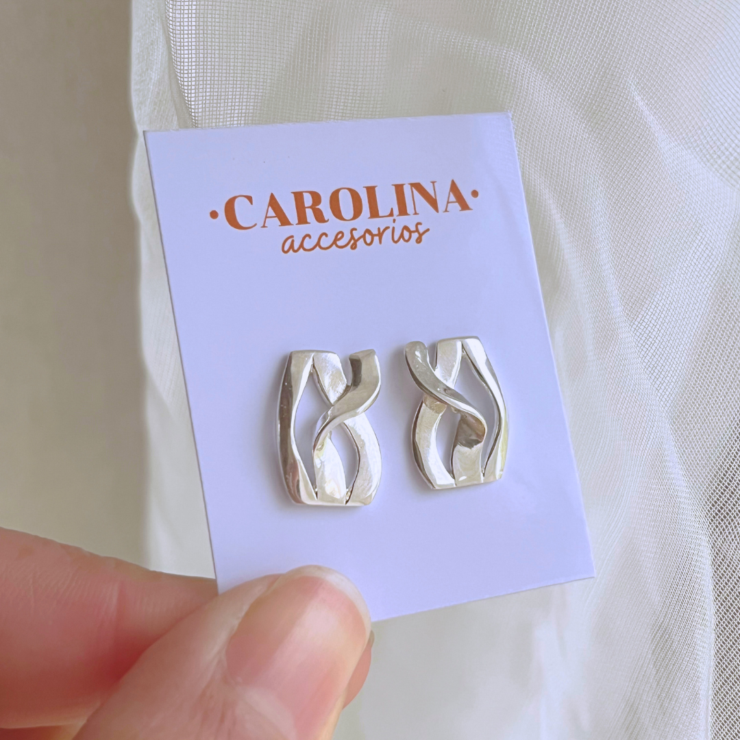 AROS CON DISEÑO ENTRELAZADO