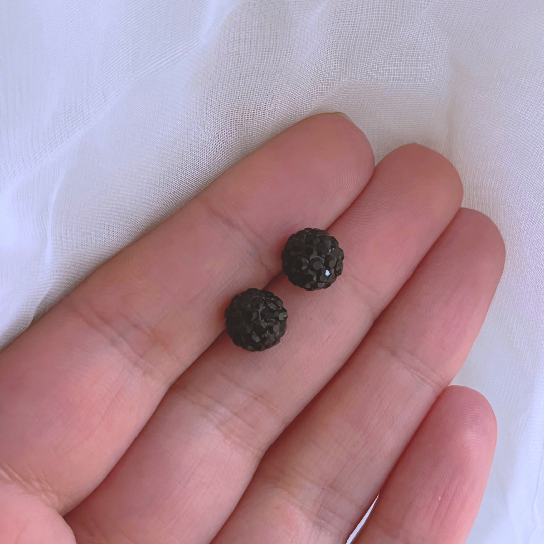 AROS STRASS ONIX 8MM