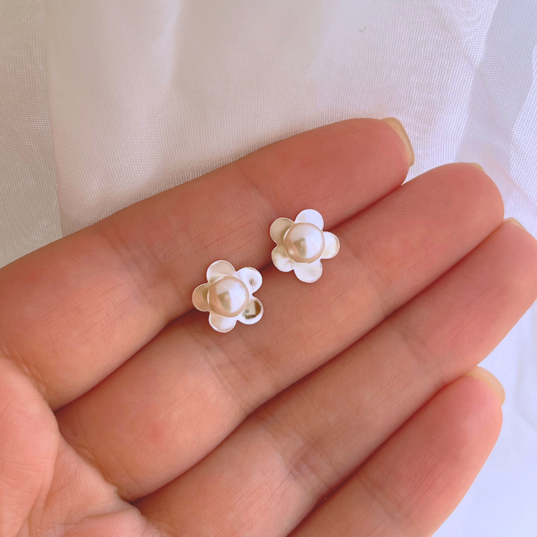 AROS FLOR PERLA