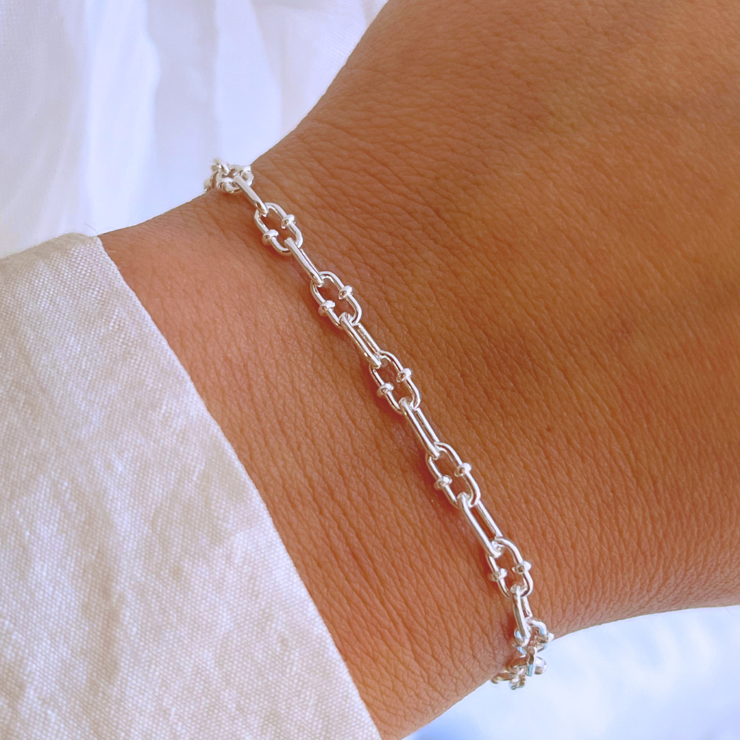 PULSERA ESTRELLAS Y ESFERAS